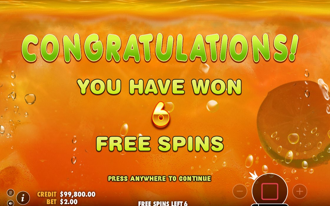 Free Spins-runda där WILD-blocket vandrar över rullarna
